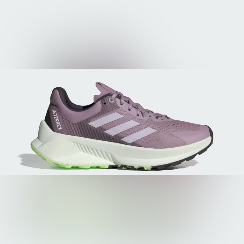 Adidas TERREX SOULSTRIDE‎ FLOW TRAIL RUNNING SHOES Purple Women's size 9